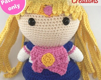 Sailor Moon crochet pattern PDF