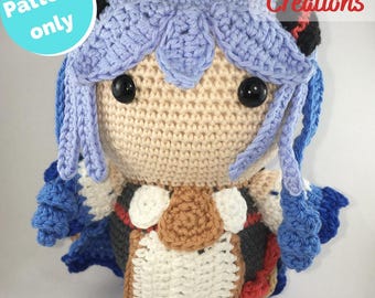 Ganyu crochet pattern PDF