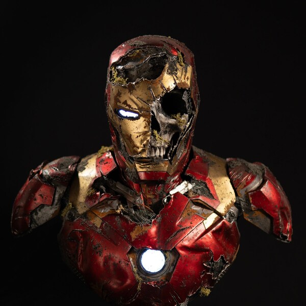 1:1 Life Size Iron man bust