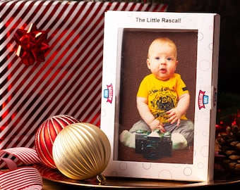 Personalised Jumbo Photo Marshmallow. Great BIRTHDAY, ANNIVERSARY, PARTY or Christmas Gift / Present. Custom, Unique, Sweet Mallow.