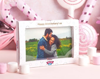 EDIBLE PHOTO Marshmallow Gift. Valentine's Day, Anniversary, Wife, Girlfriend Gift. Hand Processed in the UK.