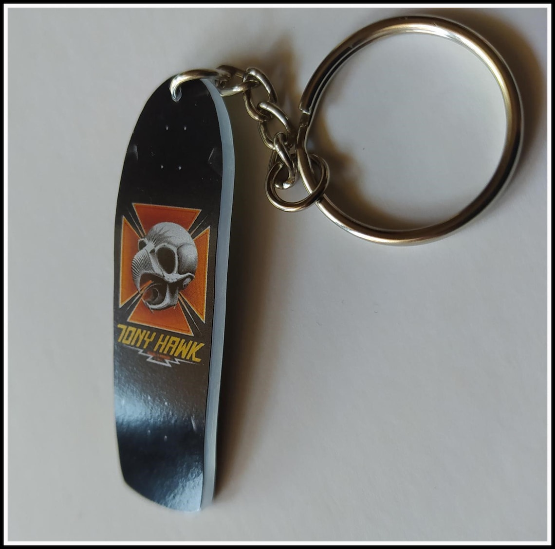 Custom keychain SkateboardLlavero personalizado Etsy