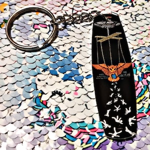 Custom keychains wakeboard, (we can make any model on request just complete the customization in the ad) image 8