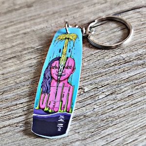 Custom keychains wakeboard, we can make any model on request just complete the customization in the ad image 2