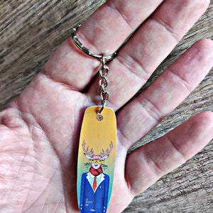 Custom keychains wakeboard, we can make any model on request just complete the customization in the ad image 4