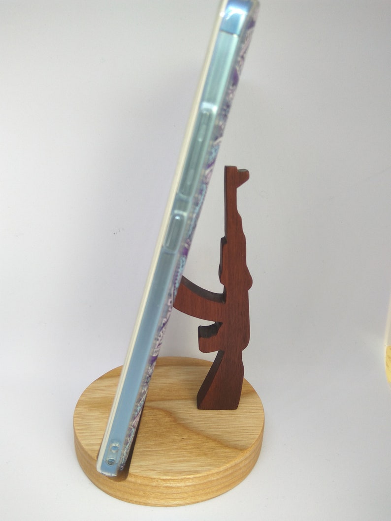 Telefon Stand Halter Aus Holz Handy Halter Entwürfe Holz Handy Etsy