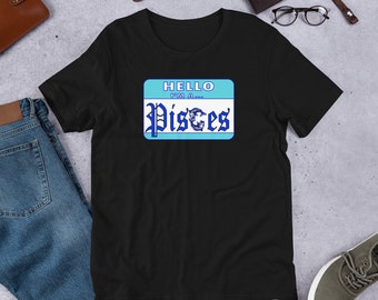 Short-Sleeve "Pisces" Unisex T-Shirt