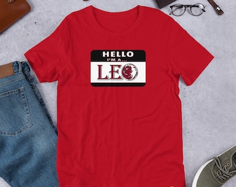 Leo Zodiac T-shirt - July/June Birthday Present - Astrology Gift for Leos - Personalized Horoscope Tee - Unisex Fit"