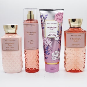 Bath and Body Works Champagne Toast Fine Fragrance Mist, Body Lotion ...