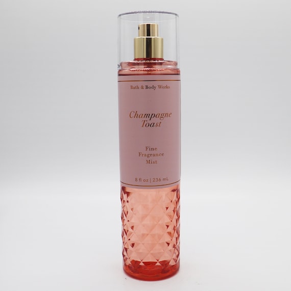 Bath and Body Works Champagne Toast Fine Fragrance Mist, Body Lotion, Body  Cream, Shower Gel, Moisturizing Body Wash 