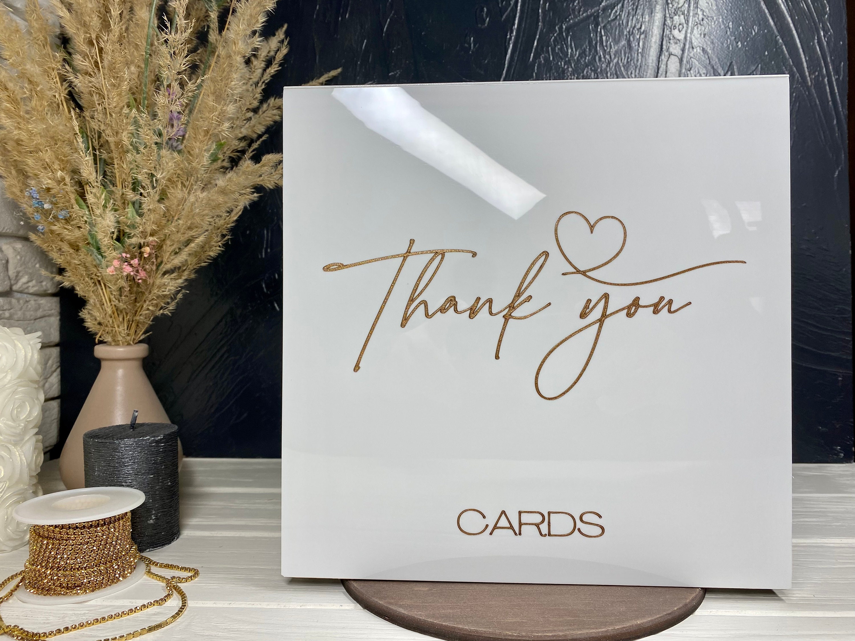 Personalized White Acrylic Wedding Card Box With Lock - Etsy