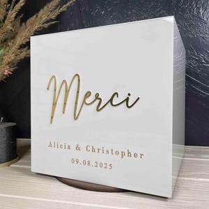 Wedding Card Box, Acrylic Card Box, Wedding Card Box with Lock, Personalized Card box, Custom Envelope Box, Card Box For Wedding