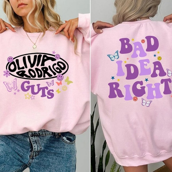 Bad Idea Right GUTS World Tour Olivia Rodrigo PNG, Olivia Rodrigo Png, Bad Idea Right Png, GUTS World Tour 2024 Png