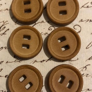 Lot De 12 Boutons Vintage Carrés Arrondis 24x24mm - Plastique Violet - Idéal Pour Customisation