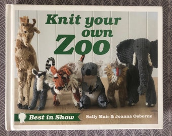 Knit Your Own Zoo Hardback Craft Book.