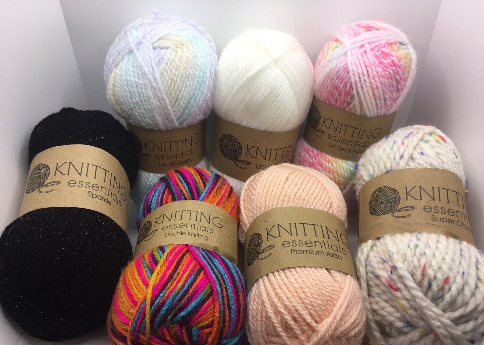 Knitting Essentials Yarn Various Colours. Etsy UK