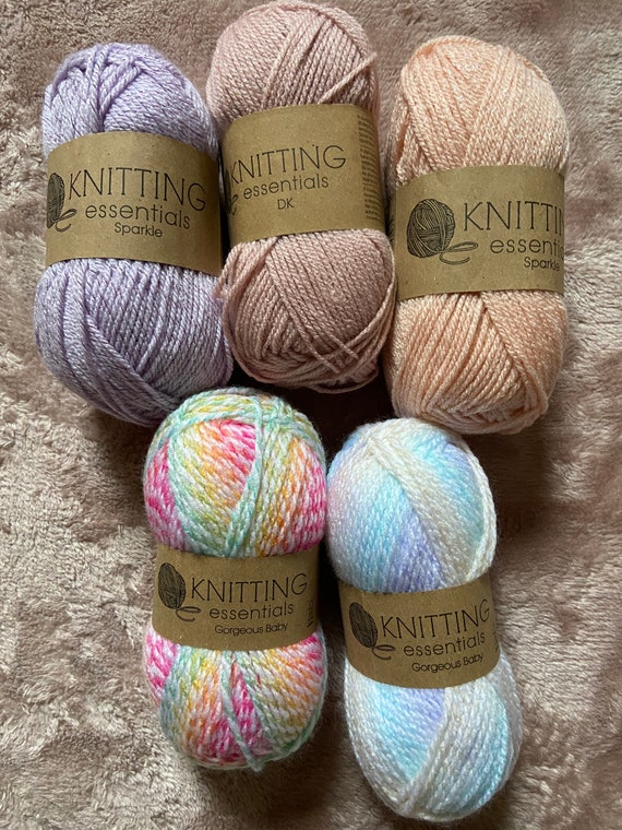 Knitting Essentials Yarn Six Colours Available. -  Canada