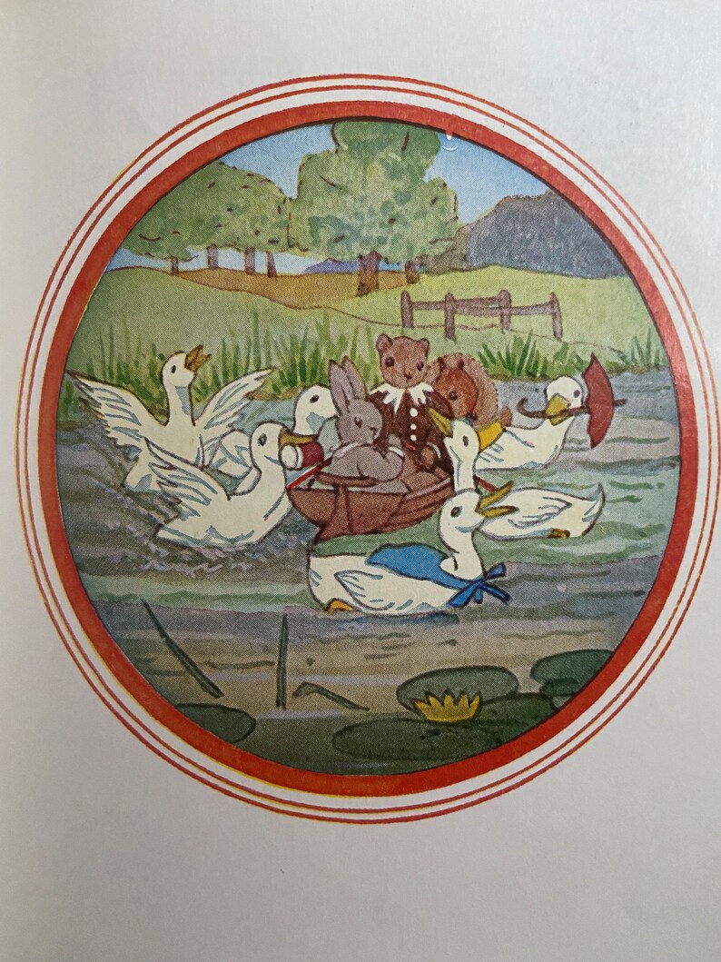 Vintage Children’s Book - Water - Rats Picnic. Alison Uttley. 10th ...
