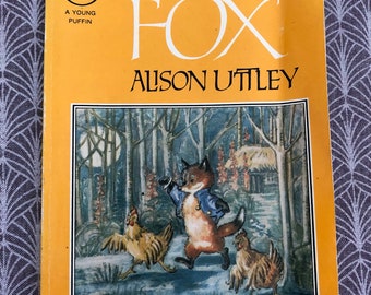 Vintage A Young Puffin Paperback Book - Little Red Fox. Alison Uttley. 1976.