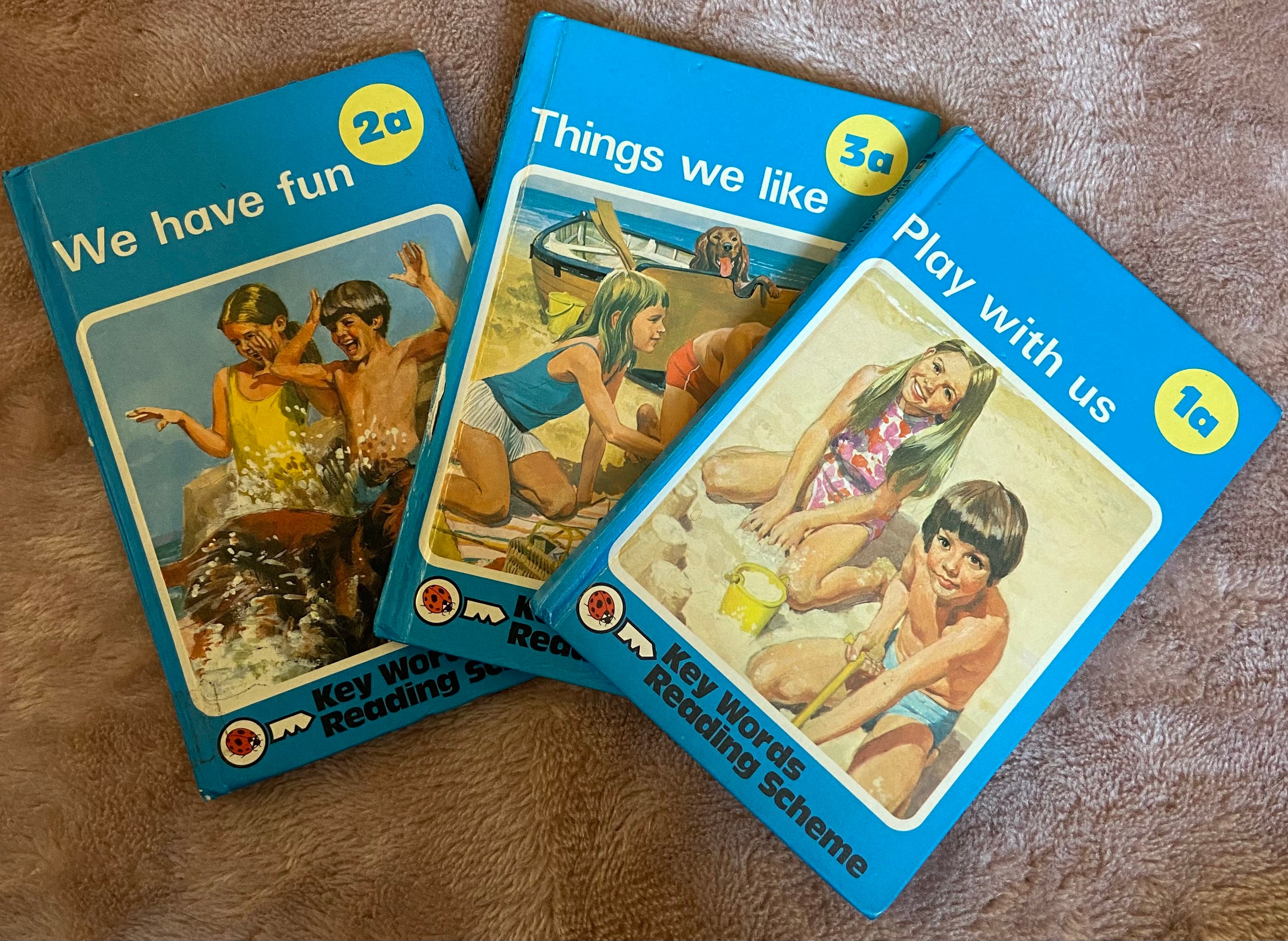 Vintage Ladybird Books. Key Words Reading Scheme. Play With Us, We