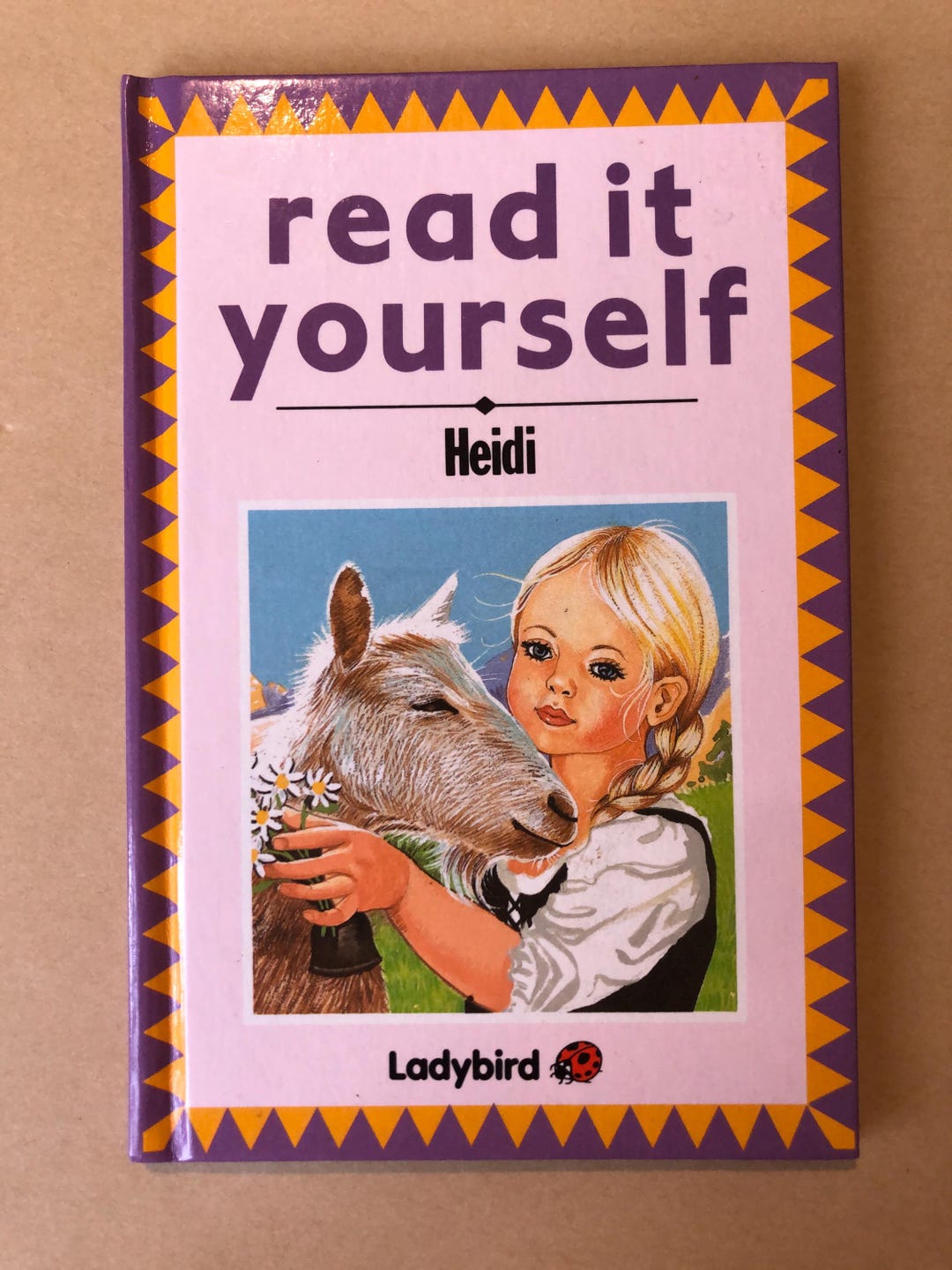 Ladybird Readers 英語絵本　Read it yourself Vintage Ladybird Book - Read It Yourself. Heidi. 1979. - Etsy