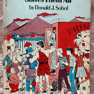 Encyclopedia Brown Solves Them All Paperback Book. 1977