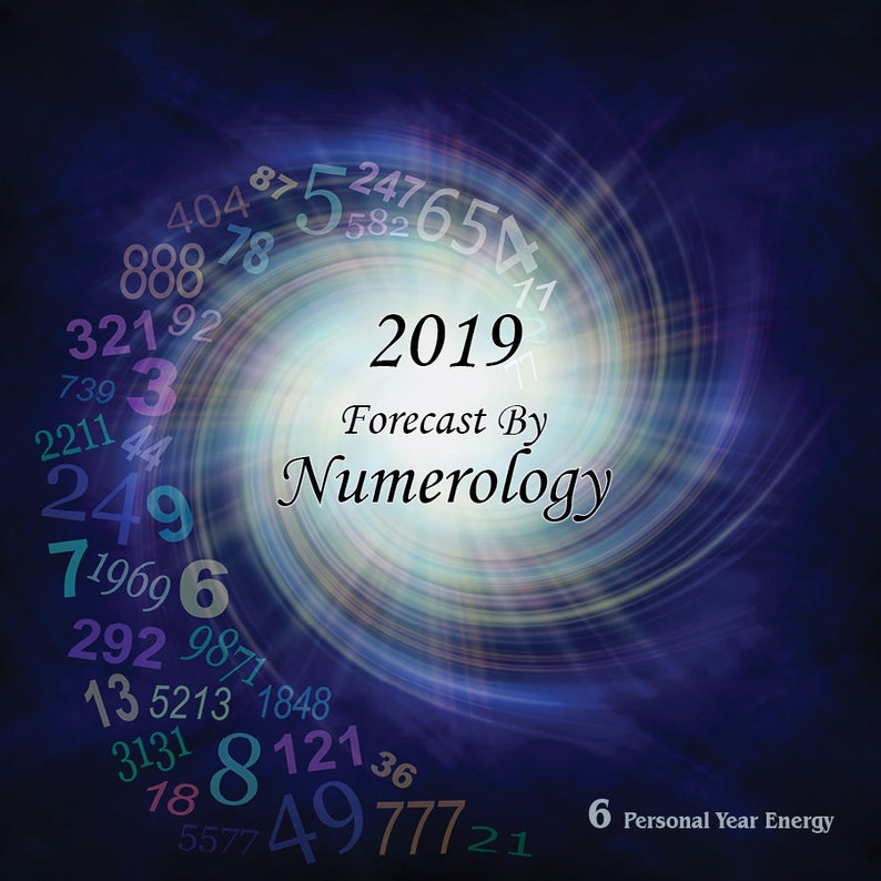 Personal Year 6 Numerology Calendar Etsy