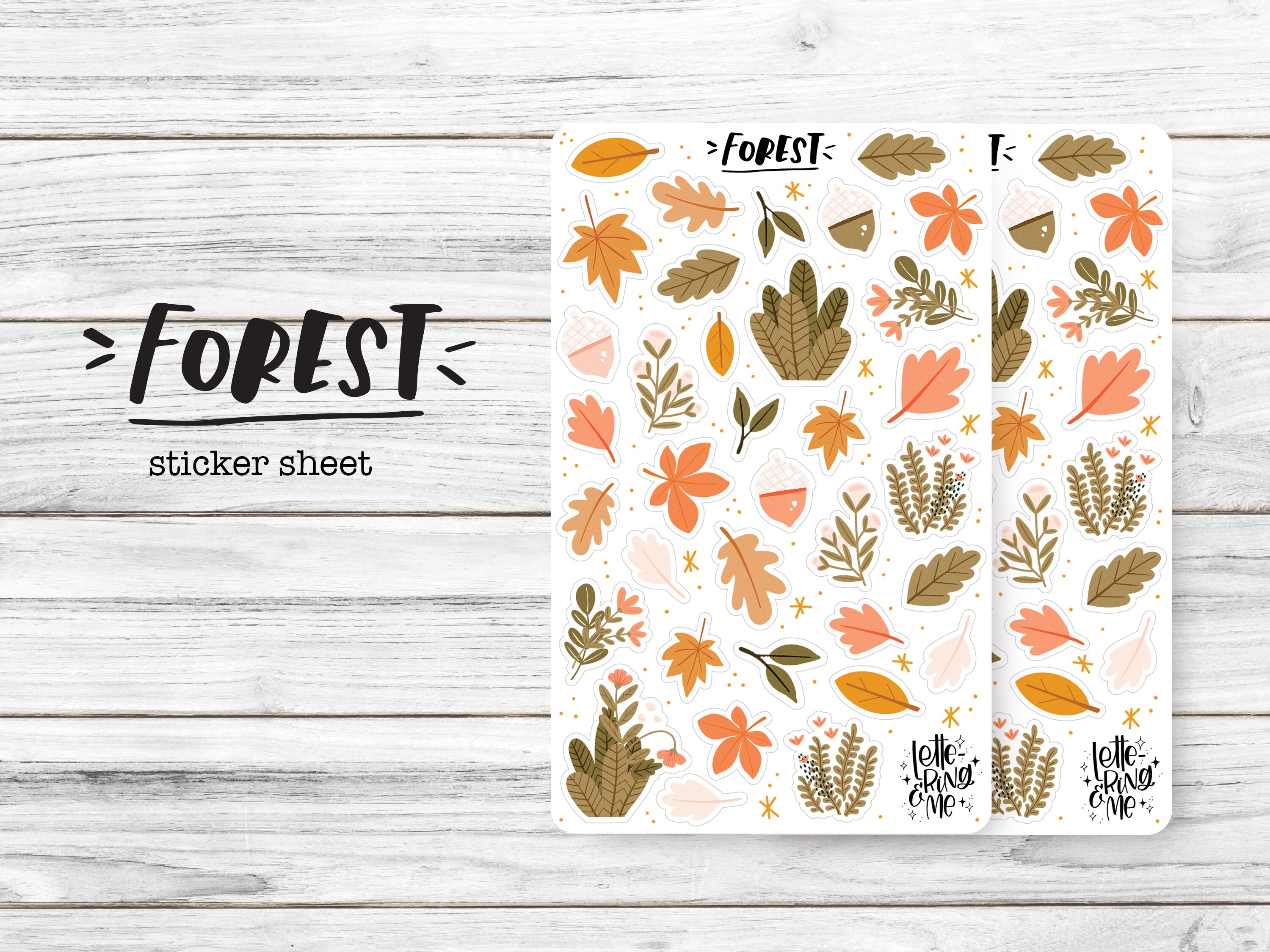 Forest 02 sticker — Kku Kku House