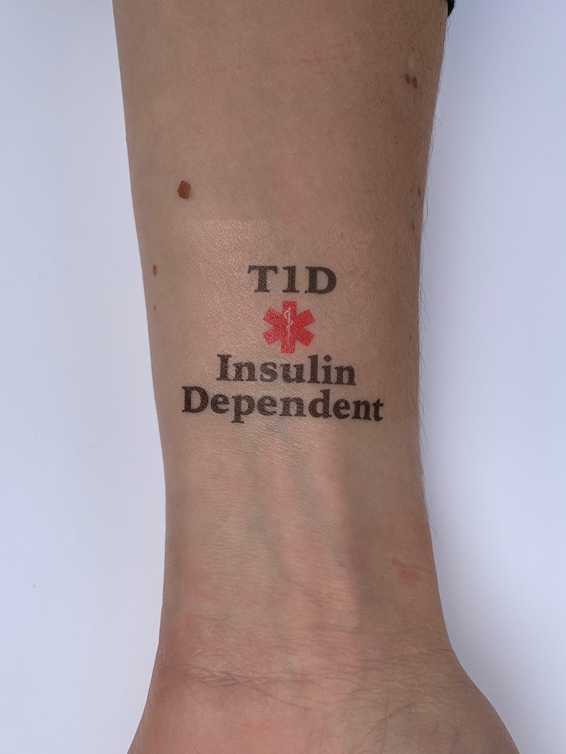Type 1 Diabetic T1D Insulin Dependent Medical Alert - Etsy Hong Kong Type 1 Diabetic T1D Insulin Dependent Medical Alert - Etsy Hong Kong