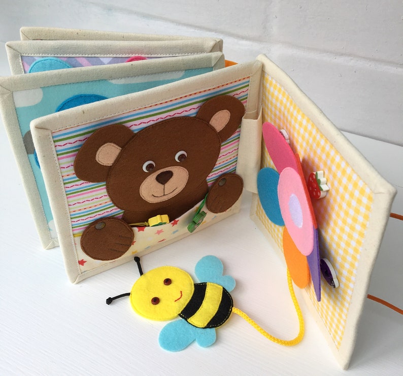 quiet-busy-toddler-book-for-one-year-old-montessori-soft-baby-etsy