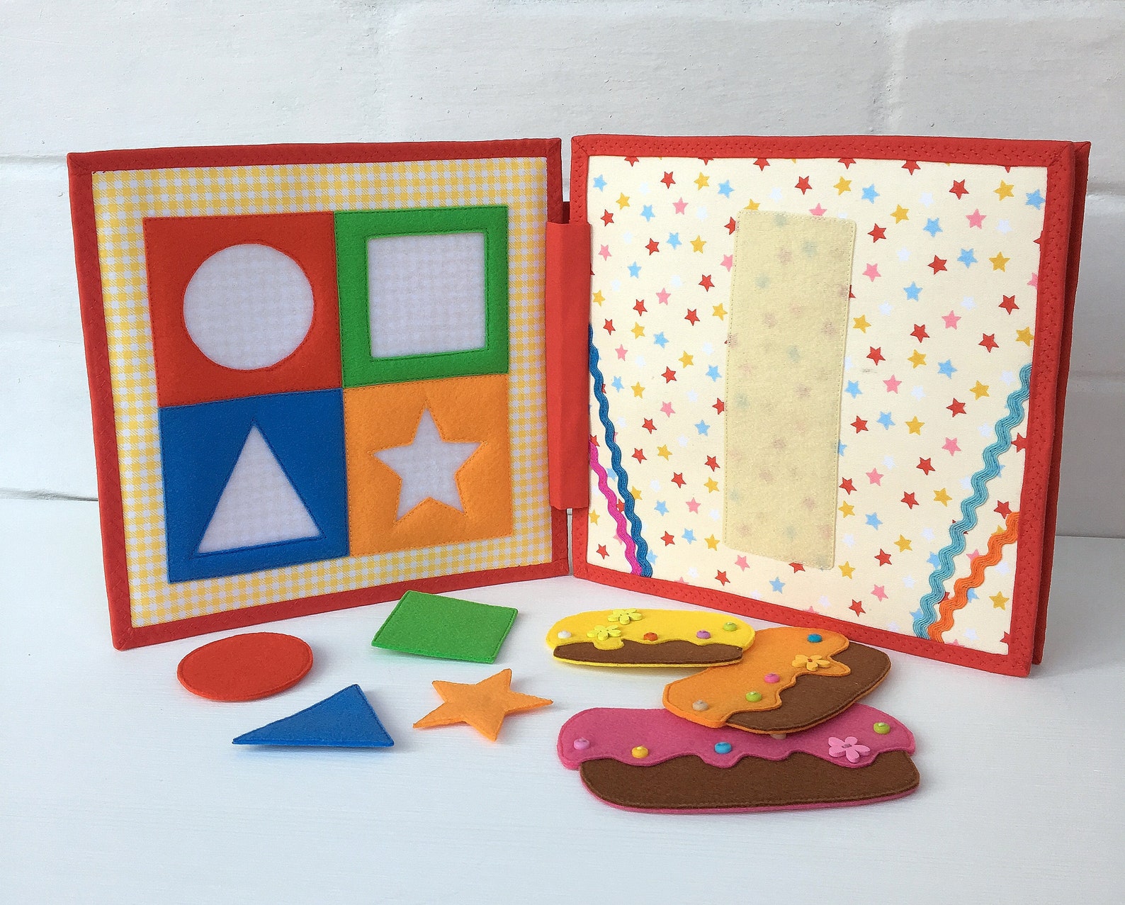Quiet book for one year old Busy baby book Sensory toddler Etsy