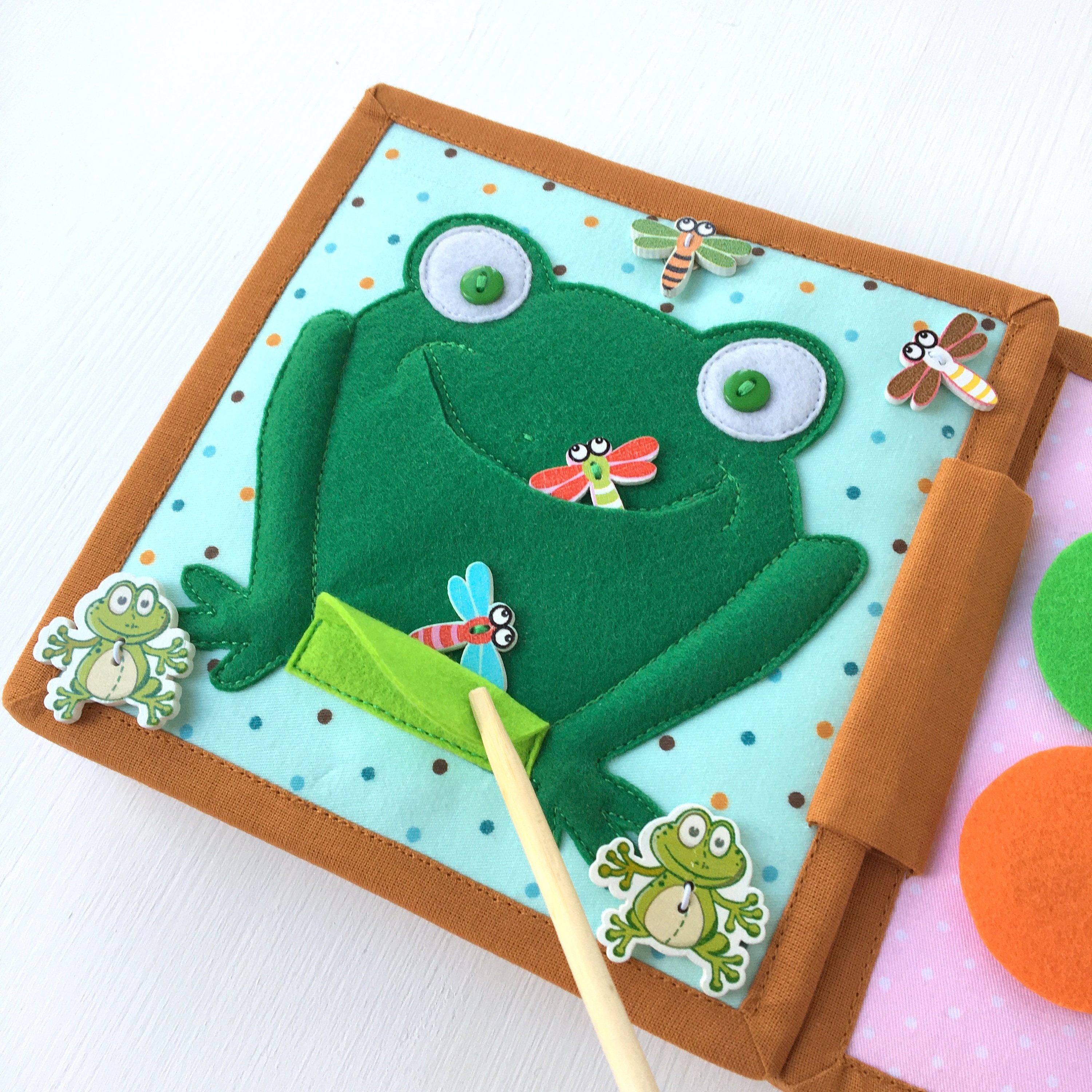 Quiet book for baby Busy book Toddler soft book Travel toddler Etsy