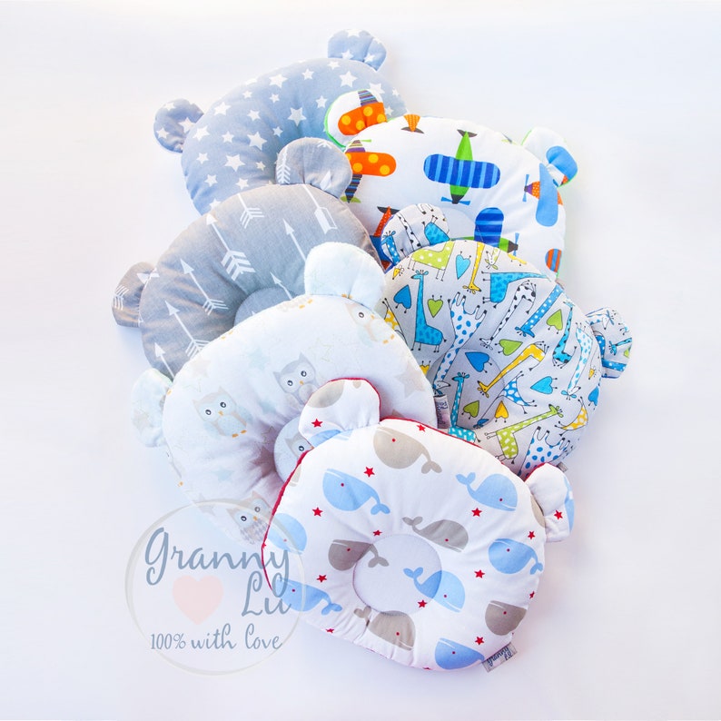 Baby support pillow Safe baby sleeping Pillow with ears Etsy