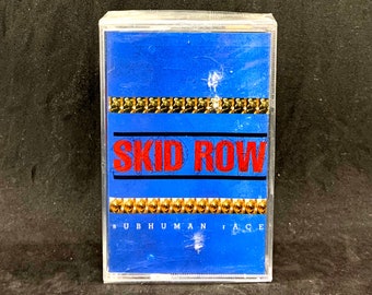 Skid Row - Subhuman Race , factory sealed audio cassette tape /Heavy Metal