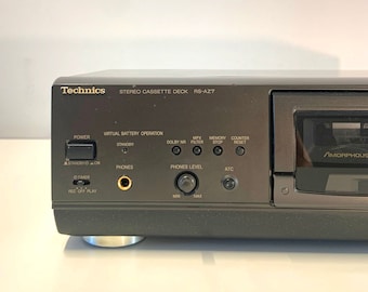 Audiophile Technics RS-AZ 7 , 3 head stereo cassette deck, top of the line, 1996 made in Japan