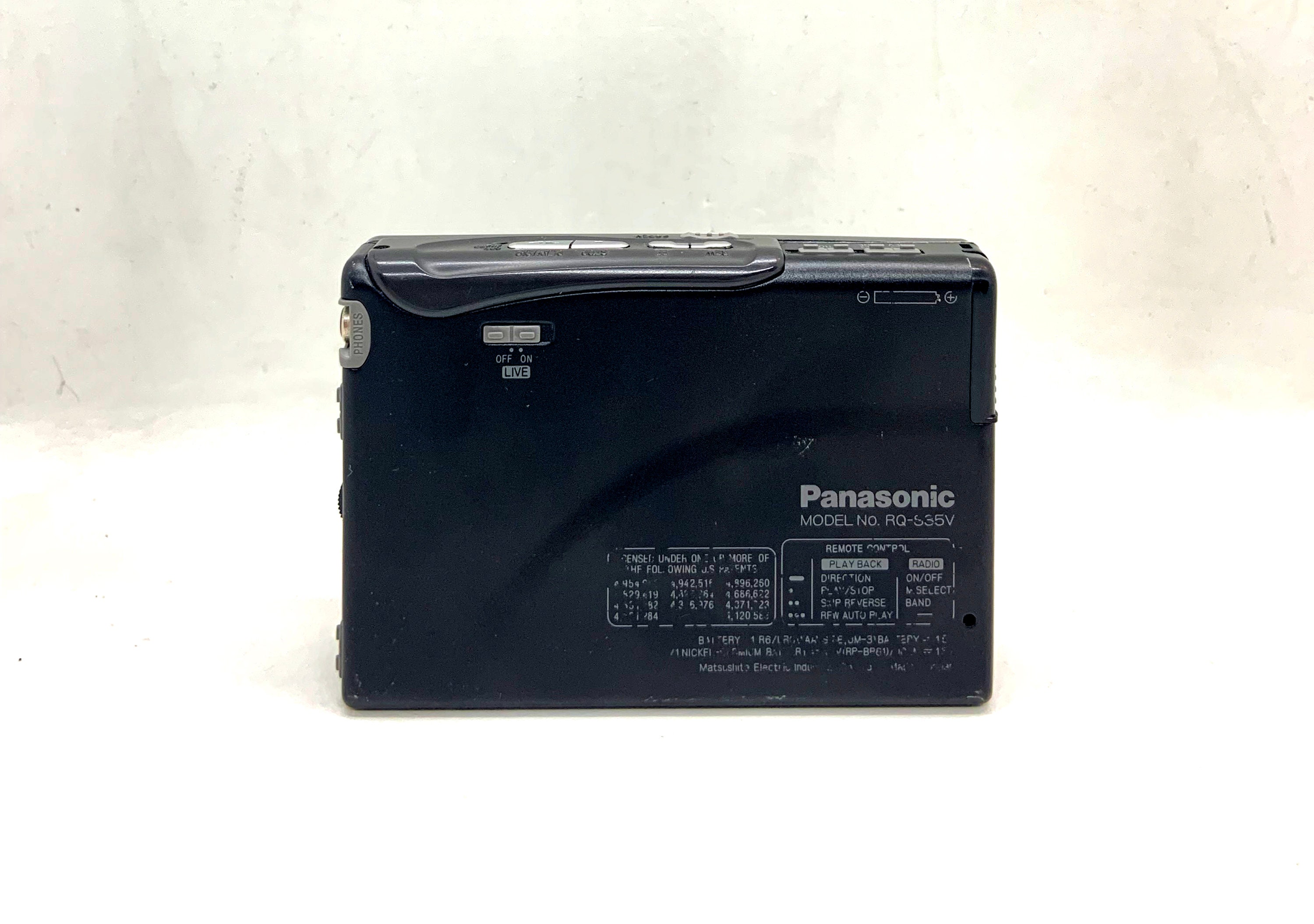 Sony WM−550C 、Panasonic RQ-S33＆S15 ジャンク Panasonic ポータブルカセットプレーヤー RQ-S3 ジャンク品｜Yahoo