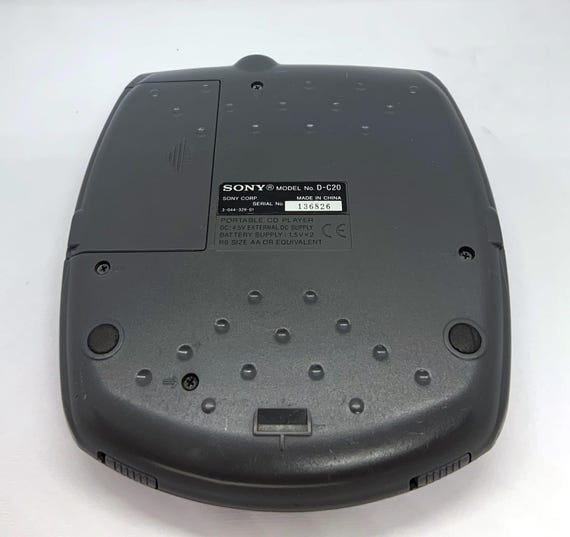 Perfect Working 90s SONY CD Discman / Cd Player With Digital