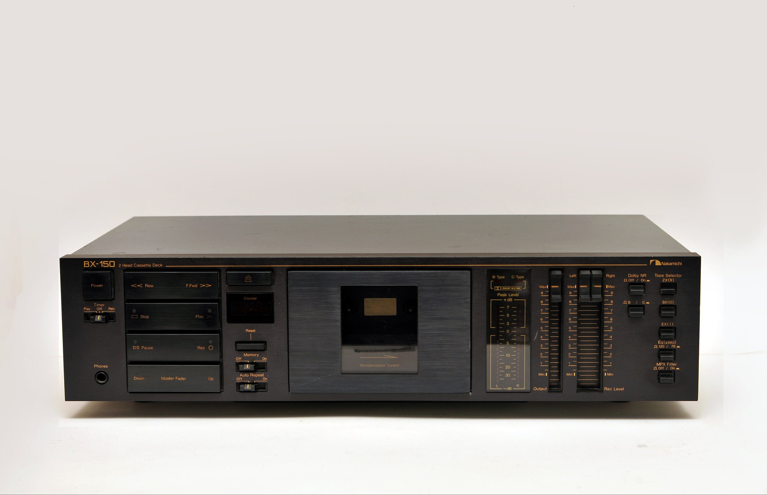 整備品】Nakamichi ナカミチ BX-150 カセットデッキ - オーディオ機器 整備品】Nakamichi ナカミチ BX-150 カセットデッキ - オーディオ機器