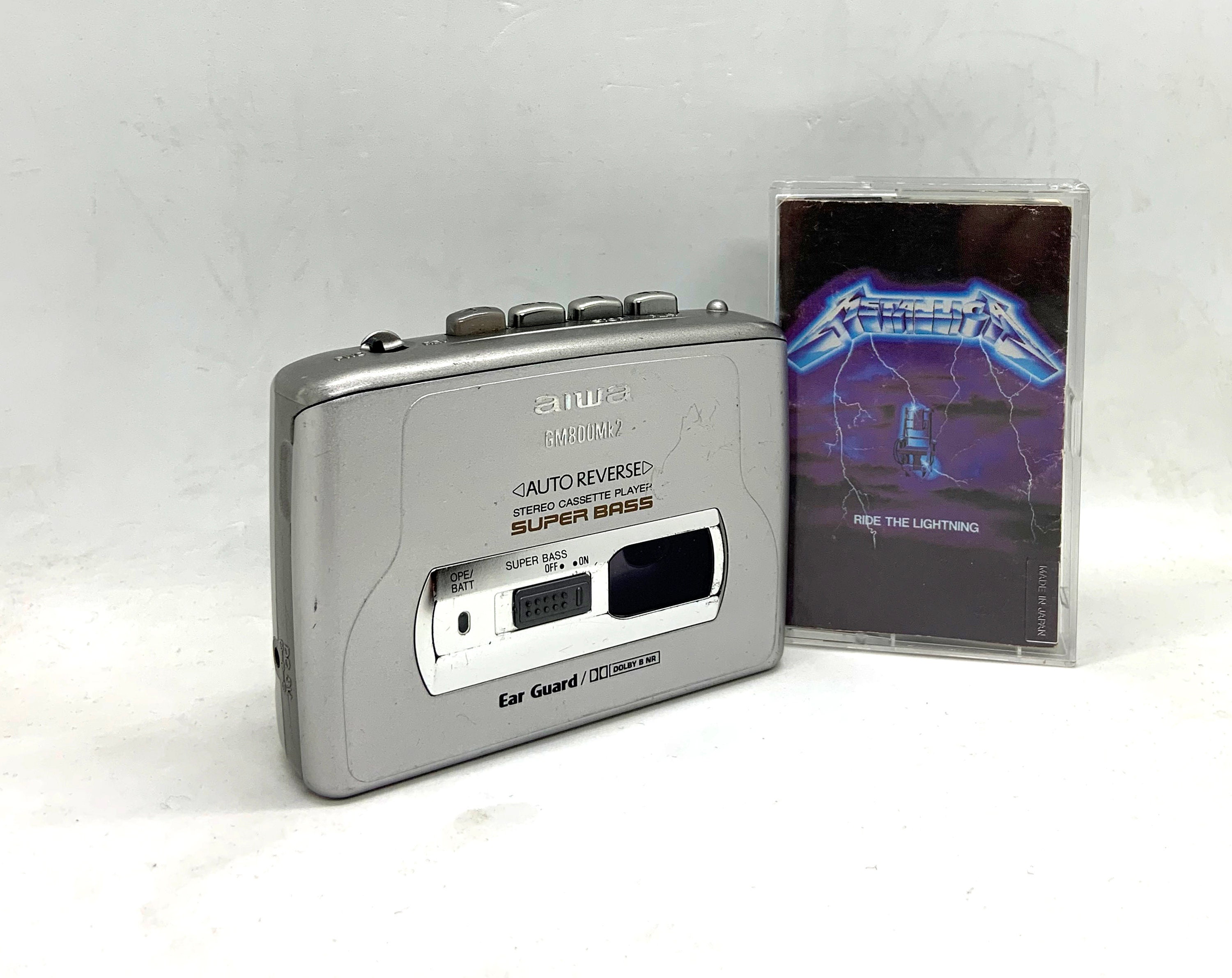 90s AIWA Auto Reverse Walkman / Stereo Cassette Player With