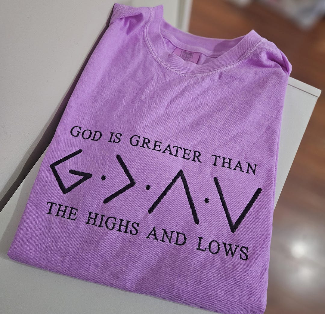 God Is Greater Than Highs & Lows Tee main image 1