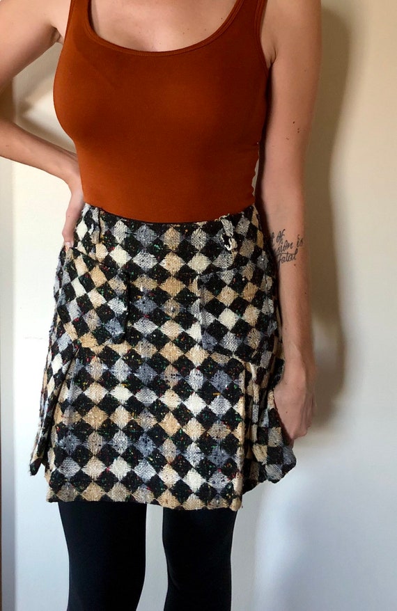 Vintage 1960's Mini Skirt