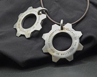 E-Day Inspired Cog Tag