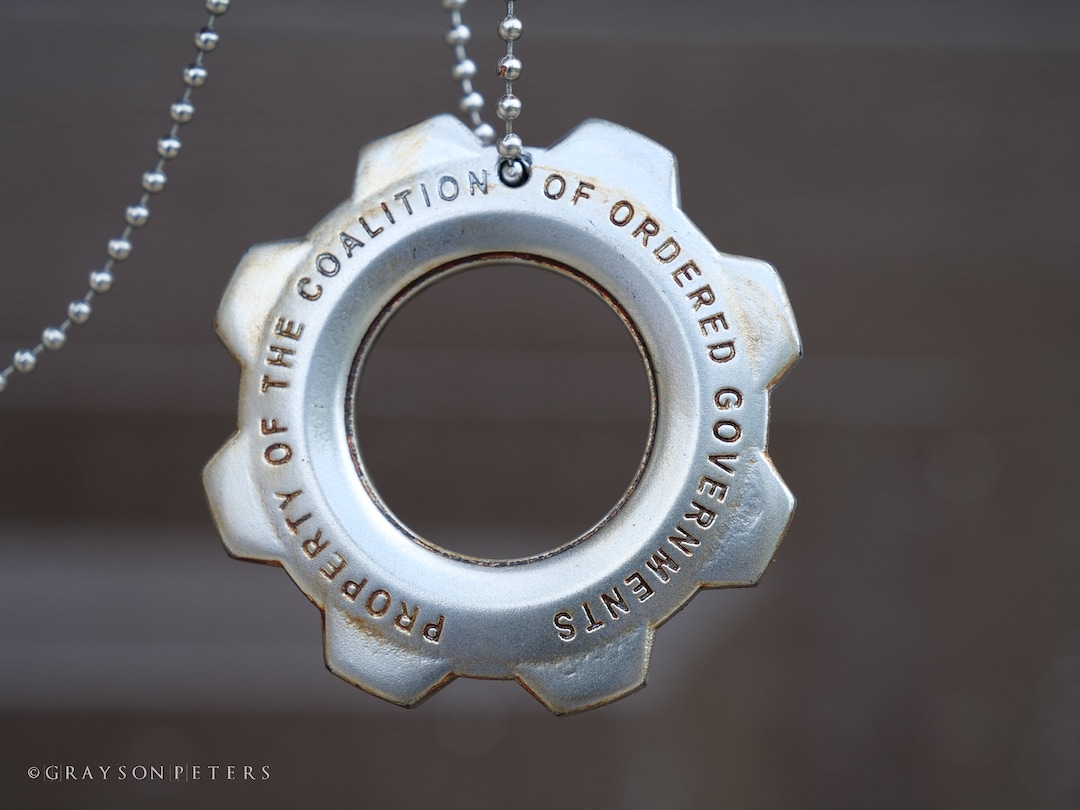 Gears of War Inspired "cog Tag" Etsy