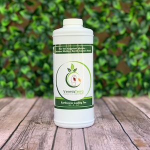 VermisTerra Organic Worm Tea - Vermicompost Microbial Soil and Plant Booster