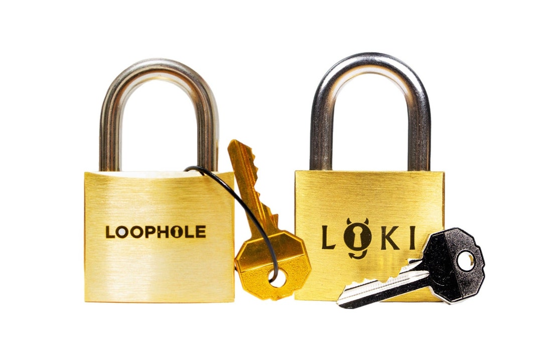Loki & Loophole Lock Puzzle Bundle, Puzzle Locks, Puzzle Stand, Complex Trick Lock, Brain Teaser