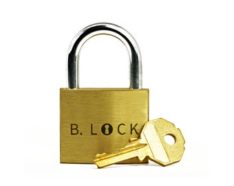 B-Lock - Un rompicapo con lucchetto, rompicapo per adulti, regalo per papà, lucchetto ingannevole, regalo per ingegneri, regalo di compleanno