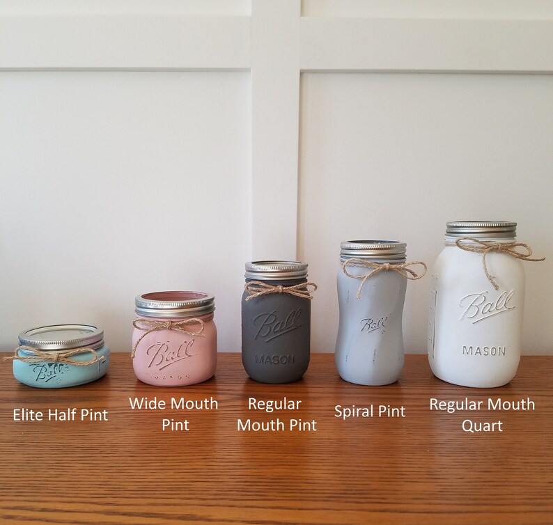 Custom Painted Mason Jar Mason Jars Painted Mason Jar Bulk Etsy