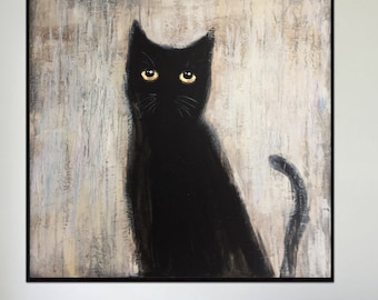 黒猫ミー絵画３点 Amazon.co.jp: MINI ZOZI 黒猫絵画 ゴッホ ヴィンテージ 有名
