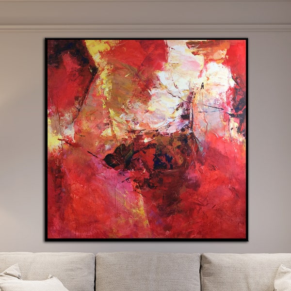 Large Abstract Art Etsy
