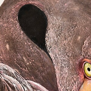 40x30 Schwan Großes Acrylgemälde Vogel Ölgemälde auf | Etsy